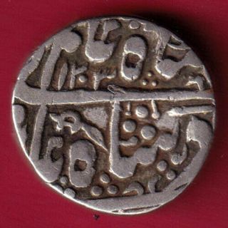 Jodhpur State - One Rupee - Rare Silver Coin Bm17