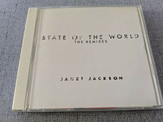 Janet Jackson - State Of The World The Remixes Rare Japan Maxi Cd