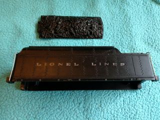 Rare Prewar Lionel Lines 2224w Tender Die Cast Shell 2224t - 3 & Coal Pile 2224t - 5