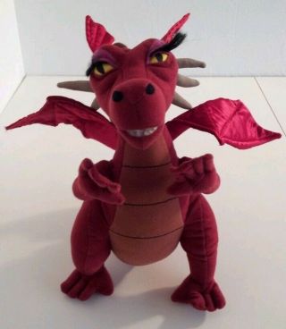 Dragon Donkeys Wife Shrek 2 Dreamworks 2004 Nanco Stuffed Plush Red 9” Rare Euc