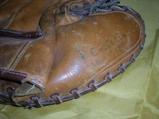 Vintage Rare Wilson Hobie Landrith WC210 Baseball Glove Mitt Made In USA 4