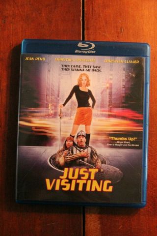 Just Visiting (2001) Blu - Ray Rare & Out Of Print Oop Jean Reno Christian Clavier