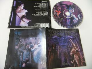 Cradle Of Filth - Midian Cd 2000 Rare Private Metal Cdmfn666 Mayhem/ Emperor