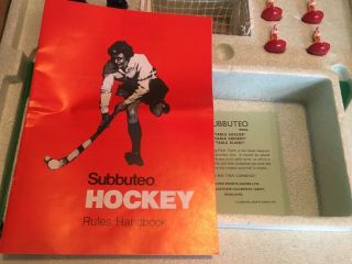 Vintage 1974 Subbuteo Hockey Boxed In Fantastic Rare & Collectable 8