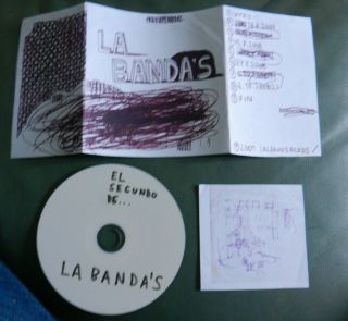La Banda ' s - RARE Self - released LTD.  CDr 2009 La Hell Gang,  Chicos De Nazca chile 3
