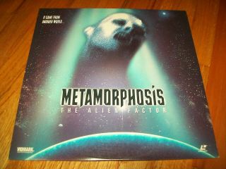 Metamorphosis: The Alien Factor Laserdisc Ld Very Rare