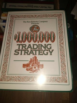 Rare Ken Roberts Company Presents The $1,  000,  000 Trading Strategy Cassettes Book