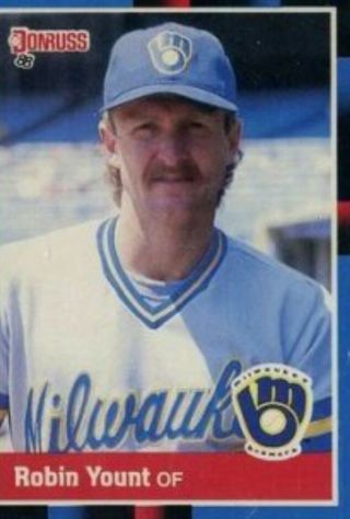 Rare 1988 Milwaukee Brewers Mitchell & Ness Throwback Jersey - Robin Yountsz.  4xl