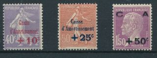 [38684] France 1928 Good Rare Set Very Fine Mnh Stamps Value $235