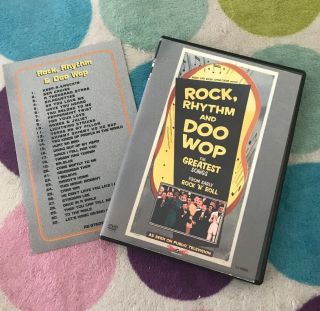 Rock Rhythm & Doo Wop: Greatest Early Rock By Various.  Rare• Oop Disc