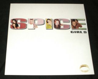 Spice Girls S/t 1997 12x12 Rare Promo Poster Flat 1997 Cd Album Release