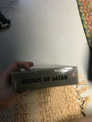 SISTERS OF SATAN HORROR SOV SLASHER RARE OOP VHS BIG BOX SLIP 5