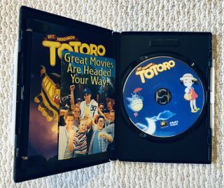 My Neighbor Totoro DVD RARE Fox DUB Full screen Family Feature OOP 2002 2