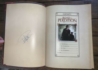 Paul Newman Hand Signed Autographed Road To Perdition Movie Press Kit Book Rare