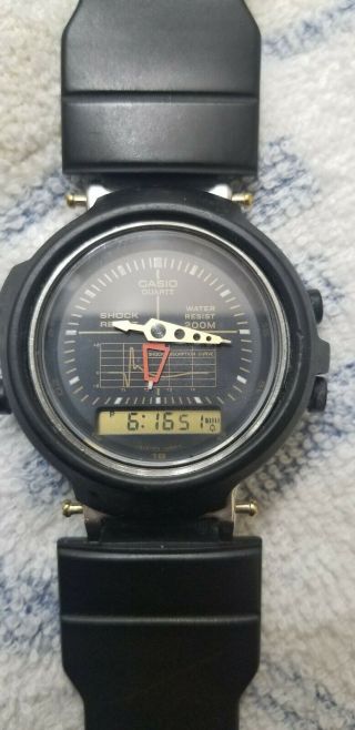 Rare Casio Digital Watch 380 Aw - 500