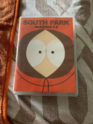 South Park: Seasons 1 - 5 (dvd Box Set 2015) Out Of Print And Rare