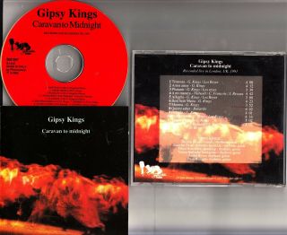 The Gipsy Kings - Caravan To Midnight Live In London 1991 Rare Cd (bm 087)