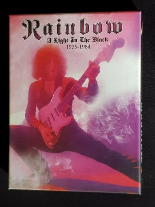 Rainbow - A Light In The Black - Live 5cd,  Dvd,  Hardback Booklet (2014) - Rare