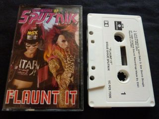 Sigue Sigue Sputnik Flaunt It Ultra Rare Zealand Cassette Tape