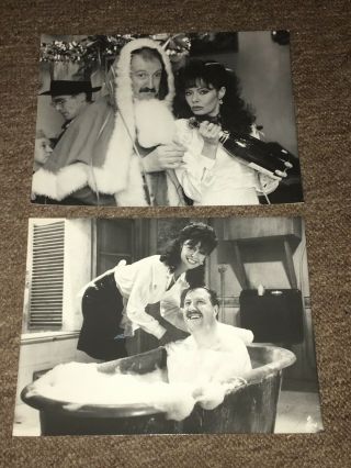 ‘allo ‘allo - Rare 1986 Press Photos.  Gorden Kaye & Vicki Michelle