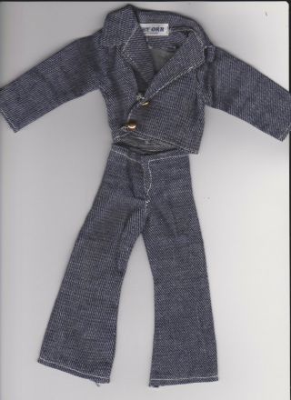 Vintage Nhl Boston Bruins Bobby Orr Regal Doll Blue Jean Outfit Rare