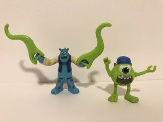 Fisher Price Imaginext Monsters University Scary Mike And Sulley Playset Rare