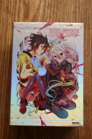 No Game No Life: Tv Series Limited Premium Box Set Rare & Out Of Print Oop