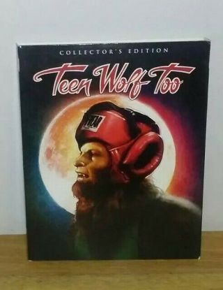 Teen Wolf Too (blu - Ray) Slipcover Only.  Rare & Oop Scream Factory Slipcover.
