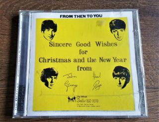 Rare Bootleg Cd Beatles Christmas Album Unofficial Fan Club No Flexi
