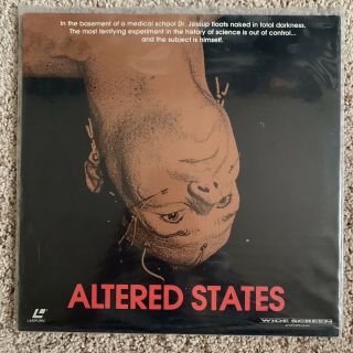 Altered States Widescreen Ac - 3 Laserdisc - Very Rare Version - Horror