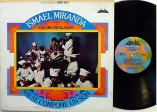 Ismael Miranda - Asi Se Compone Un Son.  Rare Orig.  1st.  Press.  Fania Clouds.  Vg,  Play E