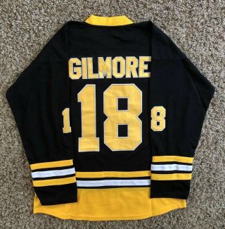 Adam Sandler Happy Gilmore Boston Bruins Jersey 18 Large Rare