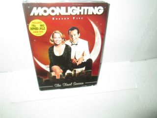 Moonlighting - The Complete Season Five Rare Dvd Set (3 Disc) Bruce Willis