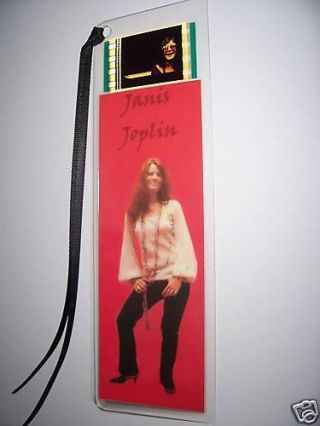Janis Joplin Rare Movie Memorabilia Film Cell Bookmark