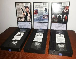 1990 CBS/Fox Star Wars Trilogy VHS Rare OOP Theatrical Cuts 2