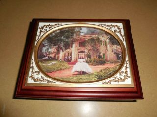 Rare Gone With The Wind San Francisco Music Box Co Jewelry Box