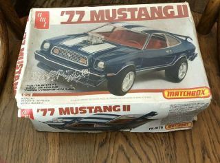 Amt 1977 Ford Mustang 2 Hotwheels Edition Model Kit - Rare