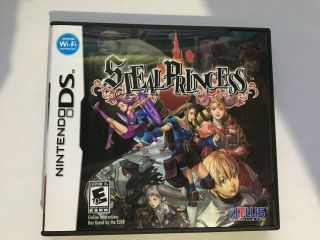 Steal Princess (atlus,  Nintendo Ds,  2009) Complete Oop Rare