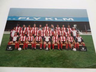 Brentford Fc 1992 - 93 Squad Rare Press Photograph