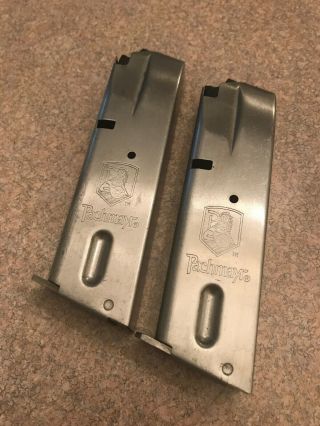Pachmayr - Rare Smith & Wesson 5900 Series Stainless 9mm 10rd Mags