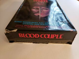 BLOOD COUPLE (aka GANJA AND HESS,  1973) Big Box VHS Video Gems RARE 2