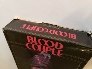 BLOOD COUPLE (aka GANJA AND HESS,  1973) Big Box VHS Video Gems RARE 4