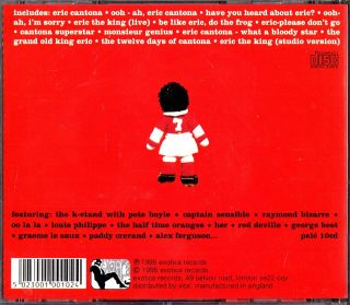 ERIC CANTONA - The Album CD - 1995 - RARE (Man United/Ohh - Ah/Football Songs) 2