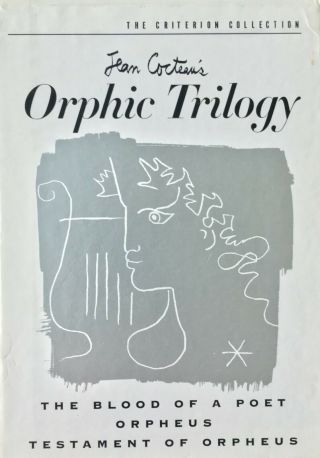Orphic Trilogy The Blood Of A Poet/testament Of/orpheus Dvd Criterion Rare Oop