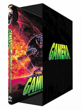 Dvd Gamera - Guardian Of The Universe With Collectors Box 3 Film Box Set Rare