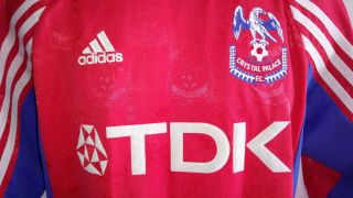 Football shirt soccer Crystal Palace Home 1998/1999 Adidas jersey Eagles 9 Rare 7