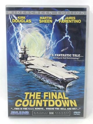 The Final Countdown Widescreen Dvd 1980/2004 Blue Underground Rare Htf
