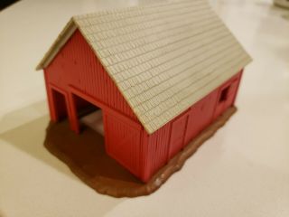 Vintage Ahm Country Barn 15302 Ho Scale Building Rare