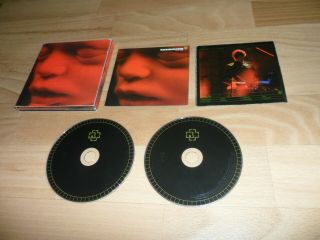 Rammstein - Mutter (very Rare Tour Edition 2 Cd Album) Fold Out Sleeve,  Inserts