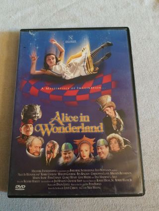 Alice In Wonderland Hallmark (dvd) Gene Wilder,  Whoopi Goldberg Oop Rare